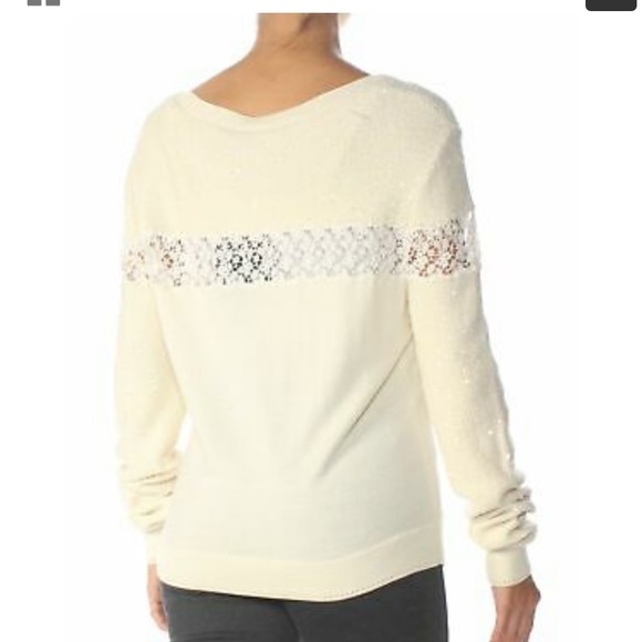 Oscar de la Renta wool silk blend sequins cardigan - Picture 3 of 13